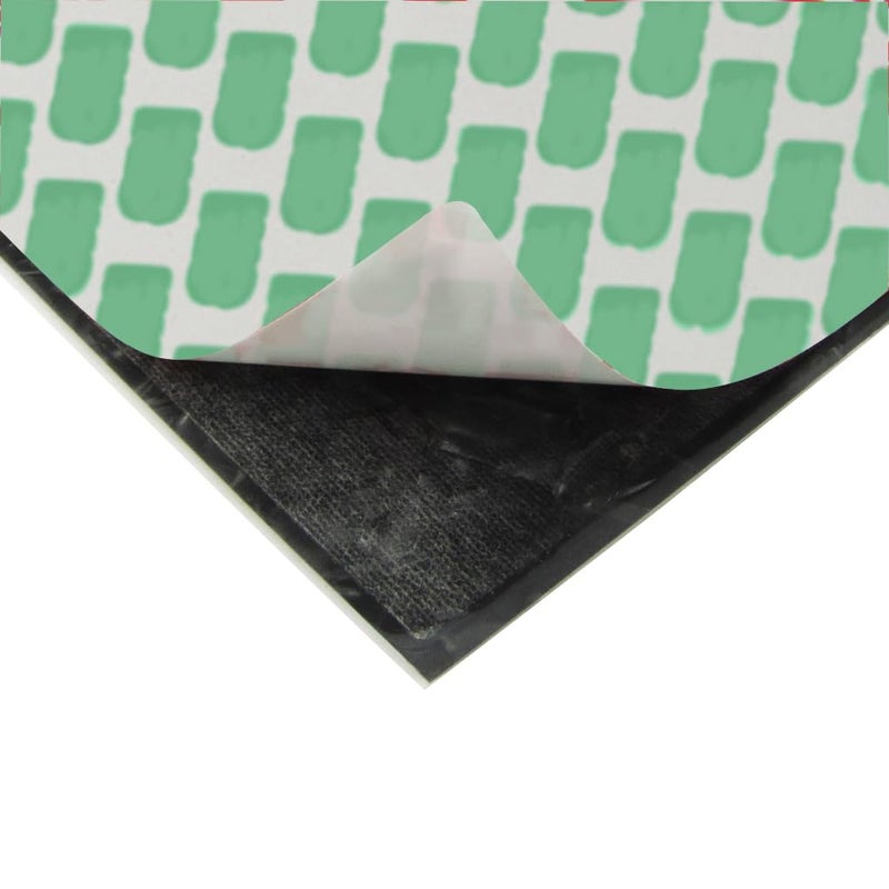 FLEOR 20x17cm Acoustic Pickguard Blank Material Self Adhesive Guitar Pick Guard Scratch Plate Sheet, Black Pearl - Image 5
